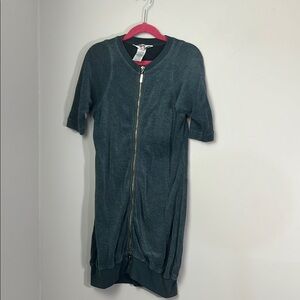 Hard tail terry dress